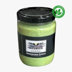 salsa guasacaca venezolana - mosaico frozen - vegetariana