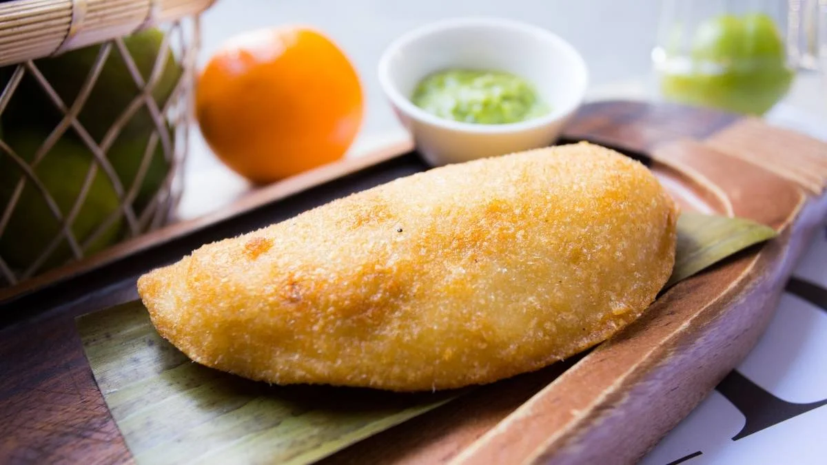 Venezuelan empanadas - frozen mosaic