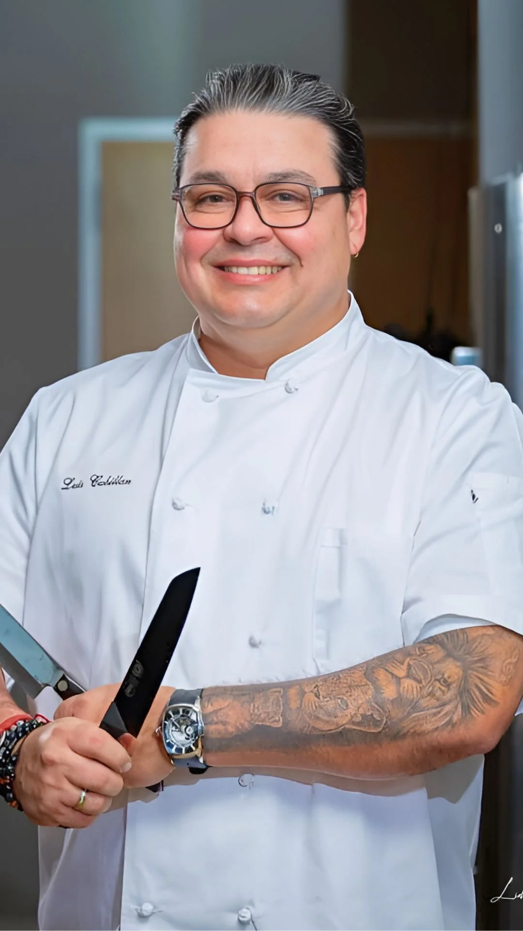 luis cubillan chef and co-owner of Mosaico Frozen
