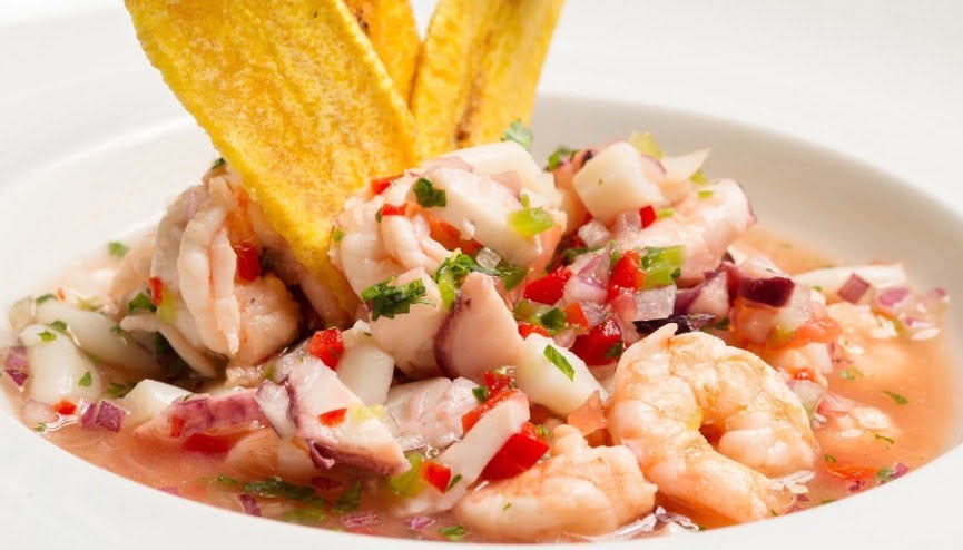 Shrimp Ceviche - coastal Venezuelan cuisine