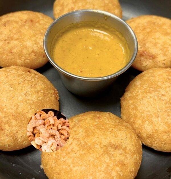 frozen mini Venezuelan pork rind arepas - frozen mosaic