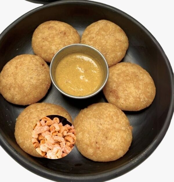 frozen mini Venezuelan pork rind arepas - frozen mosaic