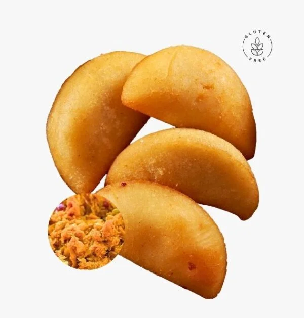 mini frozen mosaic cazon empanadas frozen mini Venezuelan dogfish empanadas