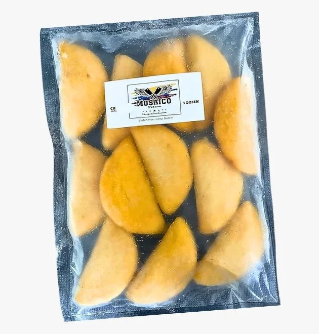 frozen mini mosaic cheese empanadas bag 12 units