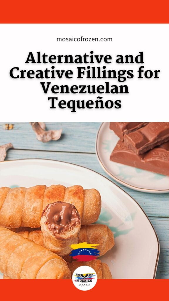 Alternative and creative fillings for Venezuelan tequeños