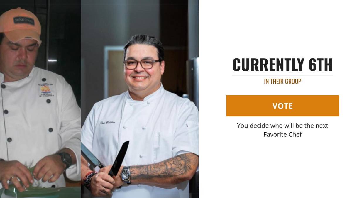 Chef Luis Cubillan Favorite Chef 2024