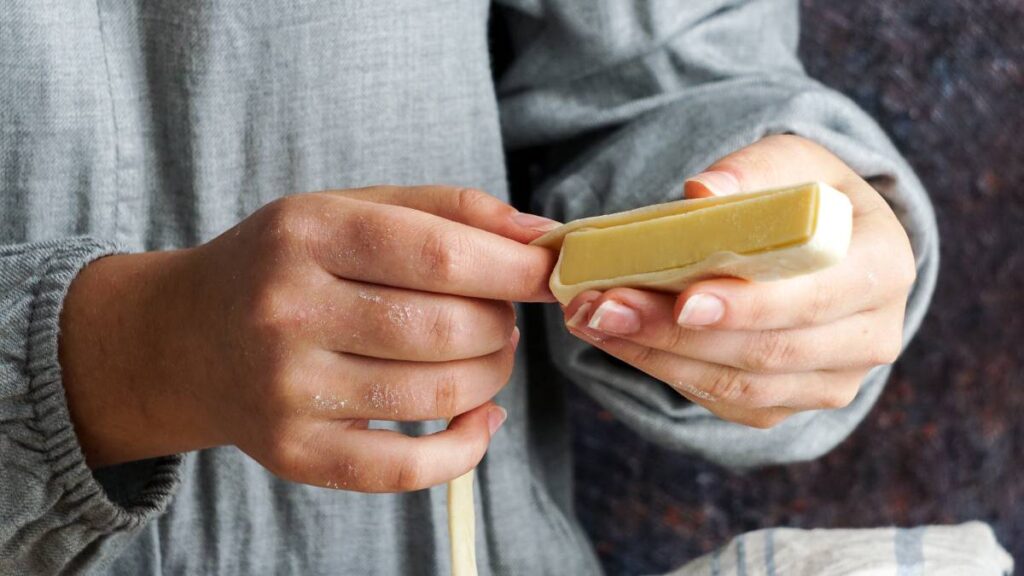 dough for tequeños with baking soda