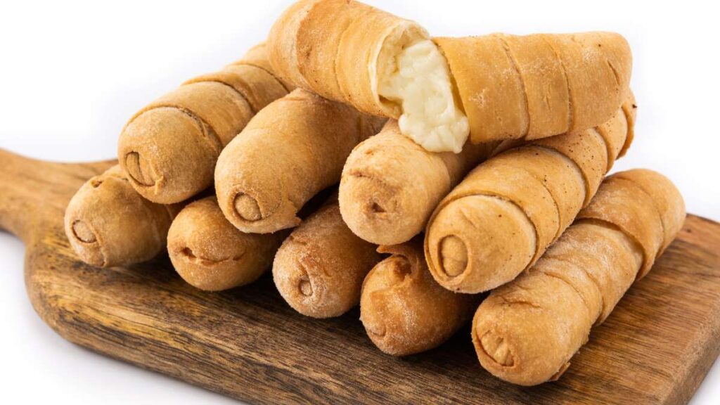 recipe for tequeños with hand cheese