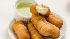 recipe for tequeños with hand cheese