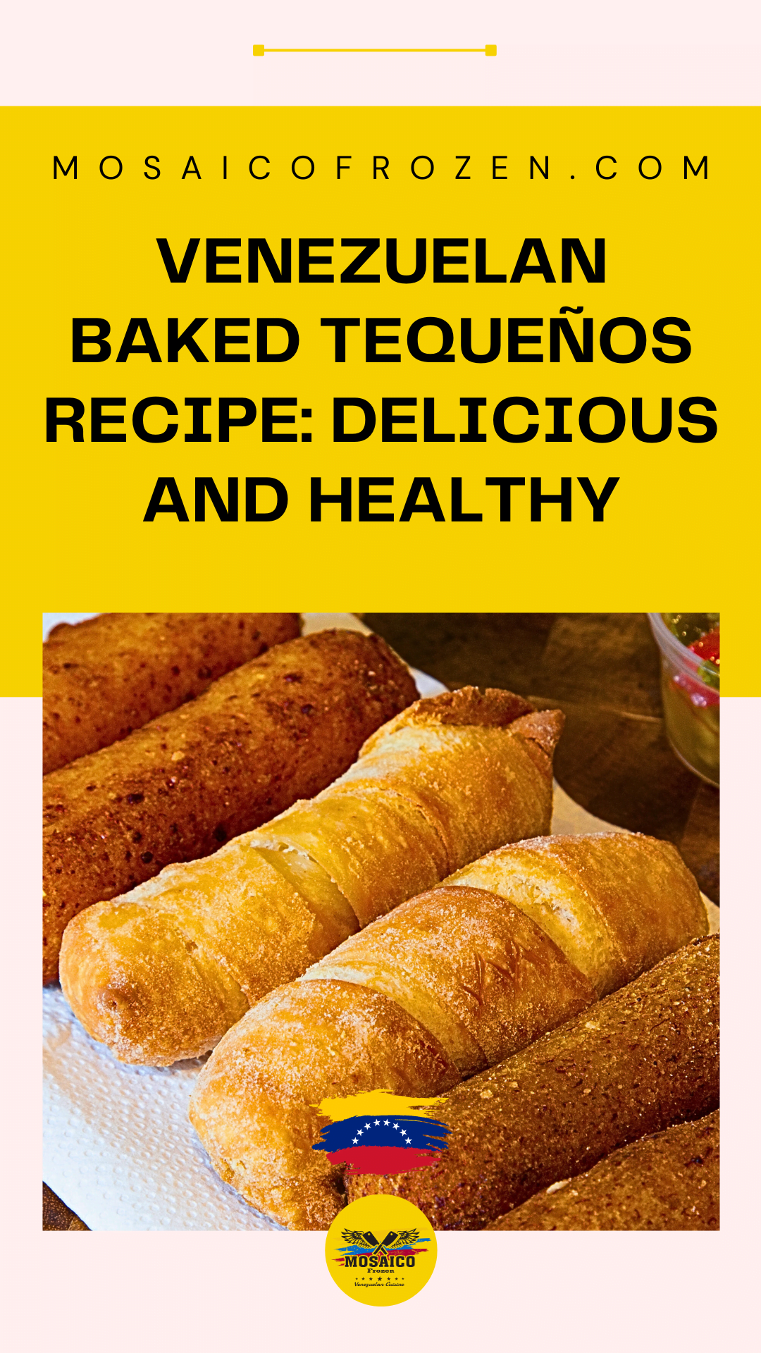 receta de tequeños venezolanos al horno - venezuelan baked tequeños recipe