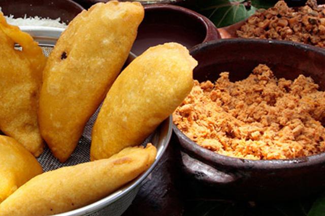 Venezuelan seafood empanadas