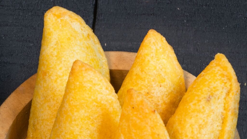 comparative stuffed Venezuelan empanadas