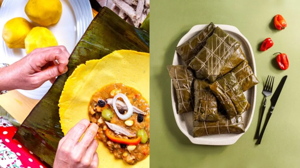 Hallacas vs Tamales