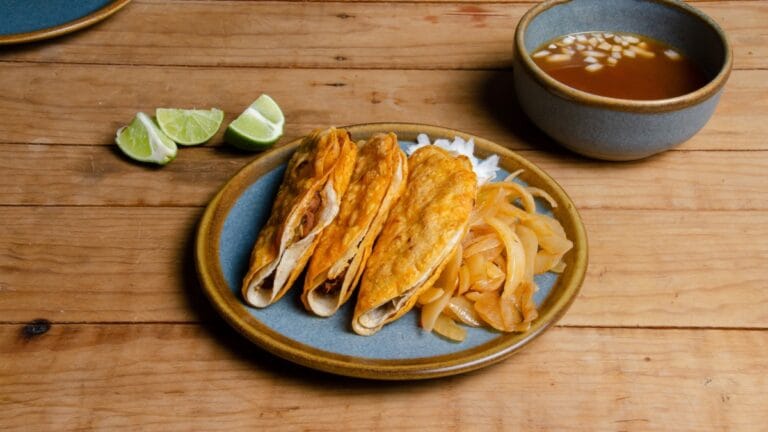 Golden tacos - Mexican cuisine