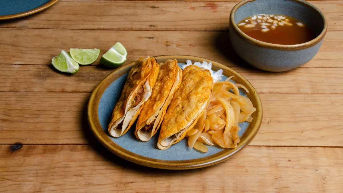 Golden tacos - Mexican cuisine